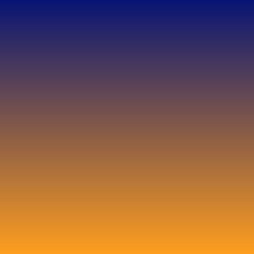 The plain blue-to-orange source gradient