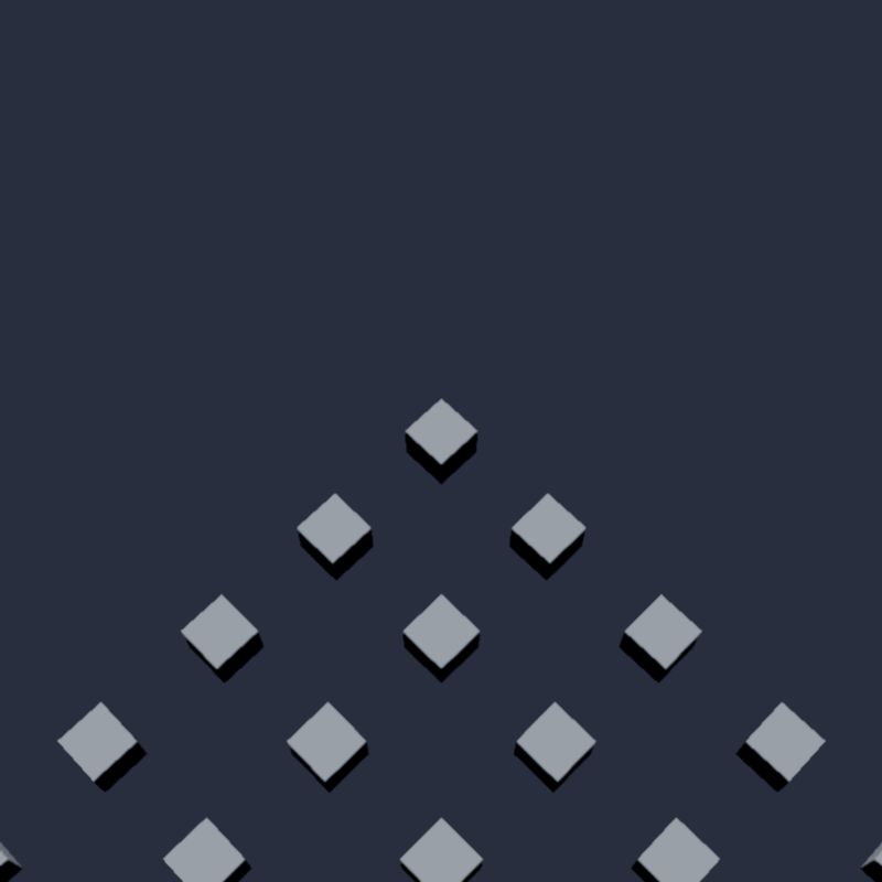 The same framing now showing the corner cube field